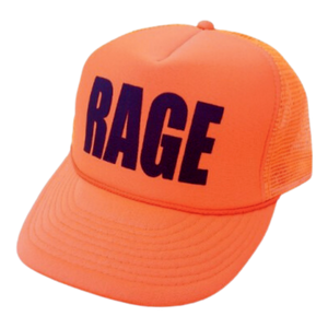 Neon Orange Rage Hat